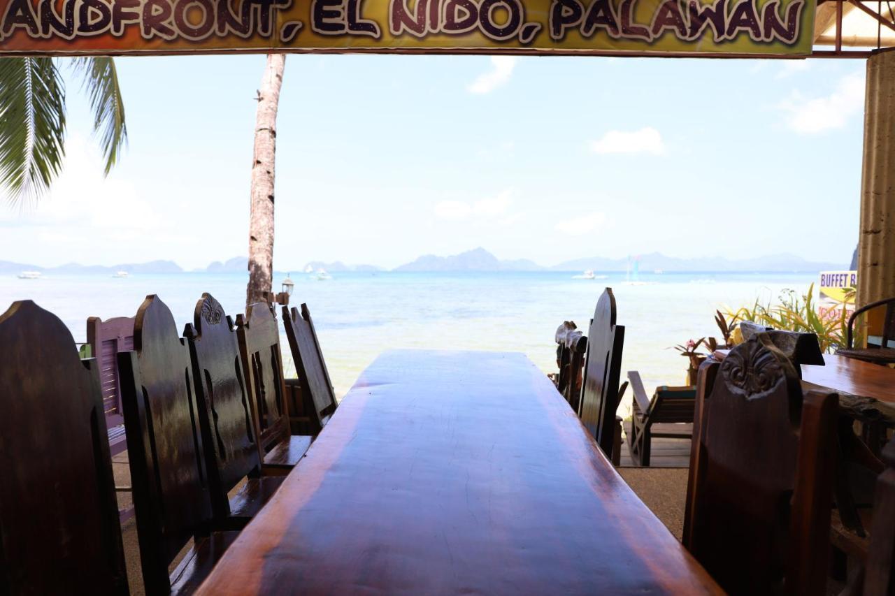 Islandfront Cottages And Restaurant Эль-Нидо Экстерьер фото